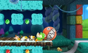Poochy! to Yoshi Wool World (Japan) screen shot game playing